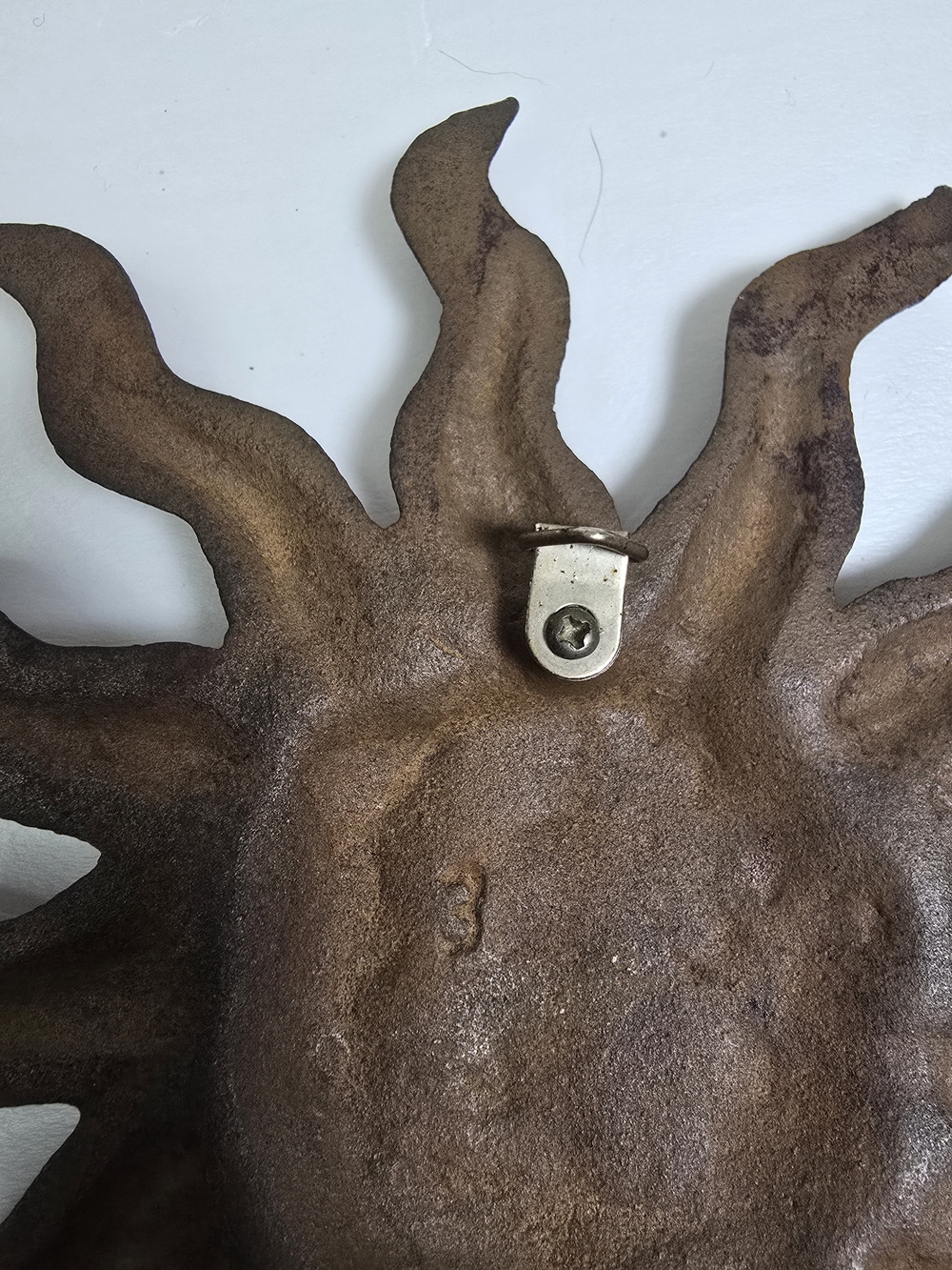 Sun Moon Cast Iron Rustic Vintage Antique  Doorknocker - Picture 5 of 8
